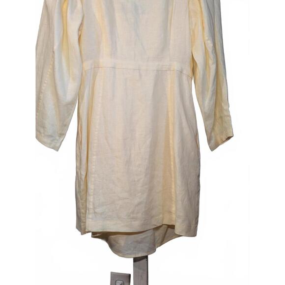 NWT Baum Und Pferdgarten Abrial Linen Mini Wrap Dress - Picture 5 of 9